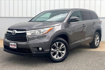 2016 Toyota HIGHLANDER LE Plus