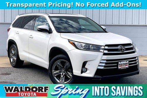 2018 Toyota HIGHLANDER Limited Platinum