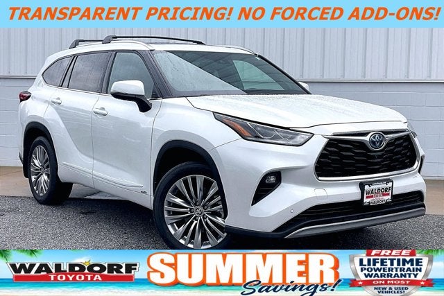 2022 Toyota Highlander Hybrid Hybrid Platinum