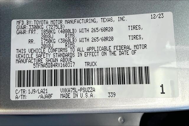 2024 Toyota Tundra Platinum