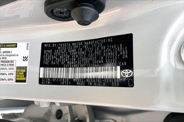 2024 Toyota Corolla LE