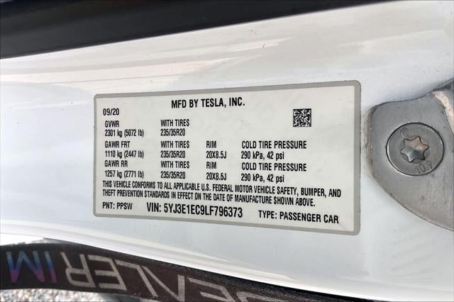 2020 Tesla Model 3 Performance