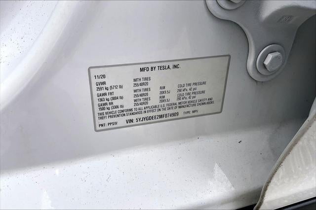 2021 Tesla Model Y Long Range