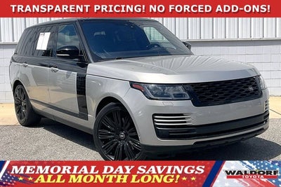 2019 Land Rover Range Rover 5.0L V8 Supercharged