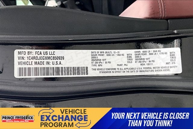 2021 Dodge Durango Citadel