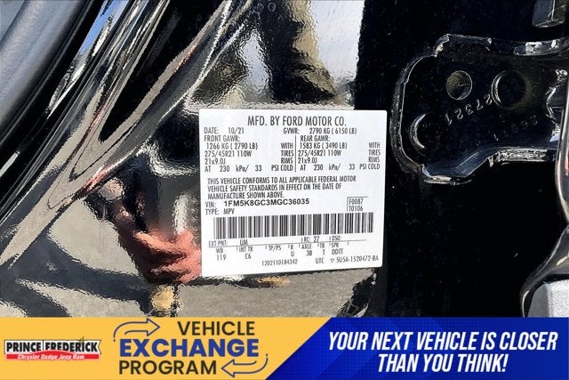 2021 Ford Explorer ST