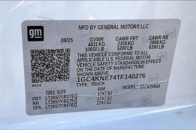 2026 Chevrolet Silverado 2500HD LT