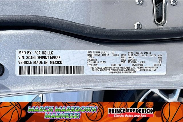 2022 Jeep Compass Latitude Lux