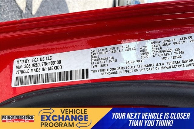 2024 RAM 2500 Big Horn