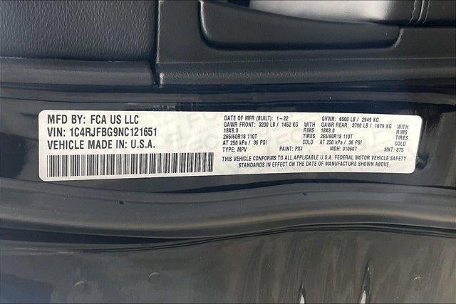 2022 Jeep Grand Cherokee WK Limited