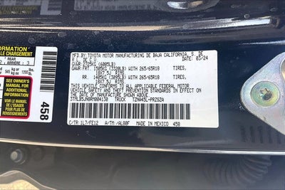 2024 Toyota Tacoma 4WD TRD Sport