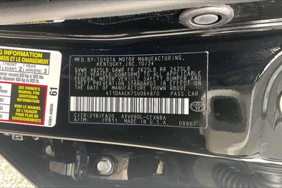 2025 Toyota Camry LE