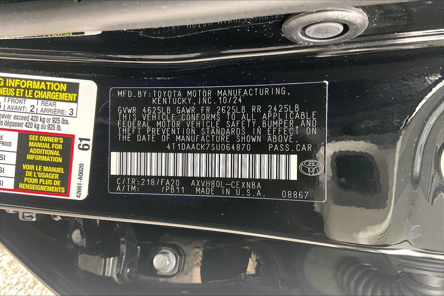 2025 Toyota Camry LE