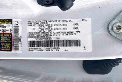 2023 Toyota Tundra SR