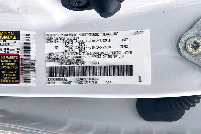 2023 Toyota Tundra SR