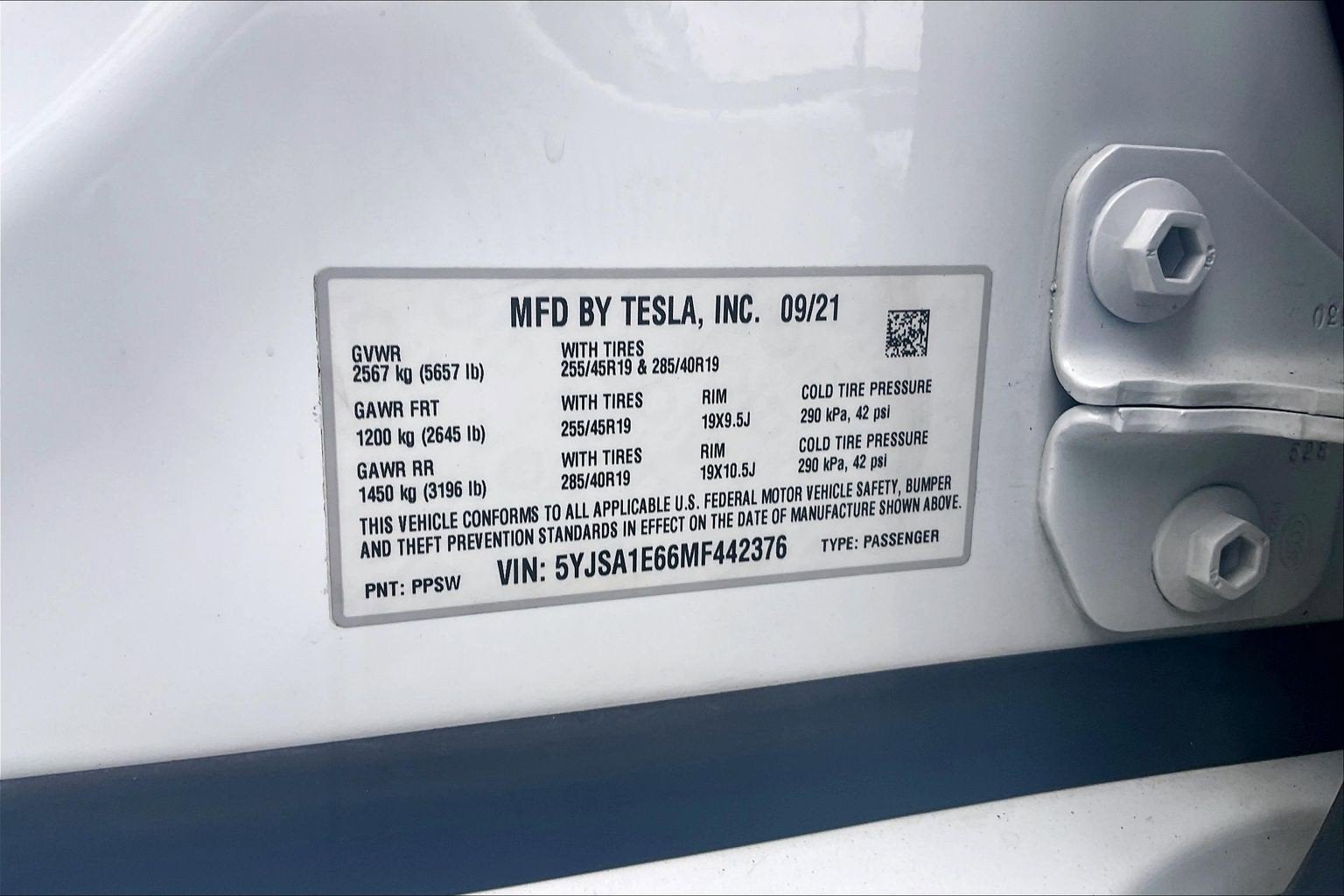 2021 Tesla Model S Plaid