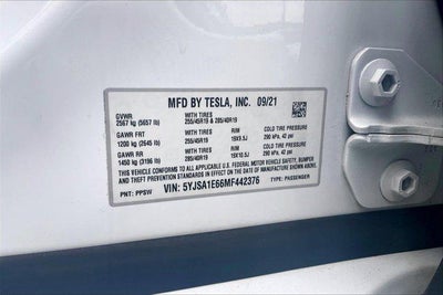 2021 Tesla Model S Plaid
