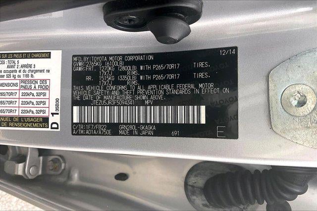 2015 Toyota 4Runner SR5