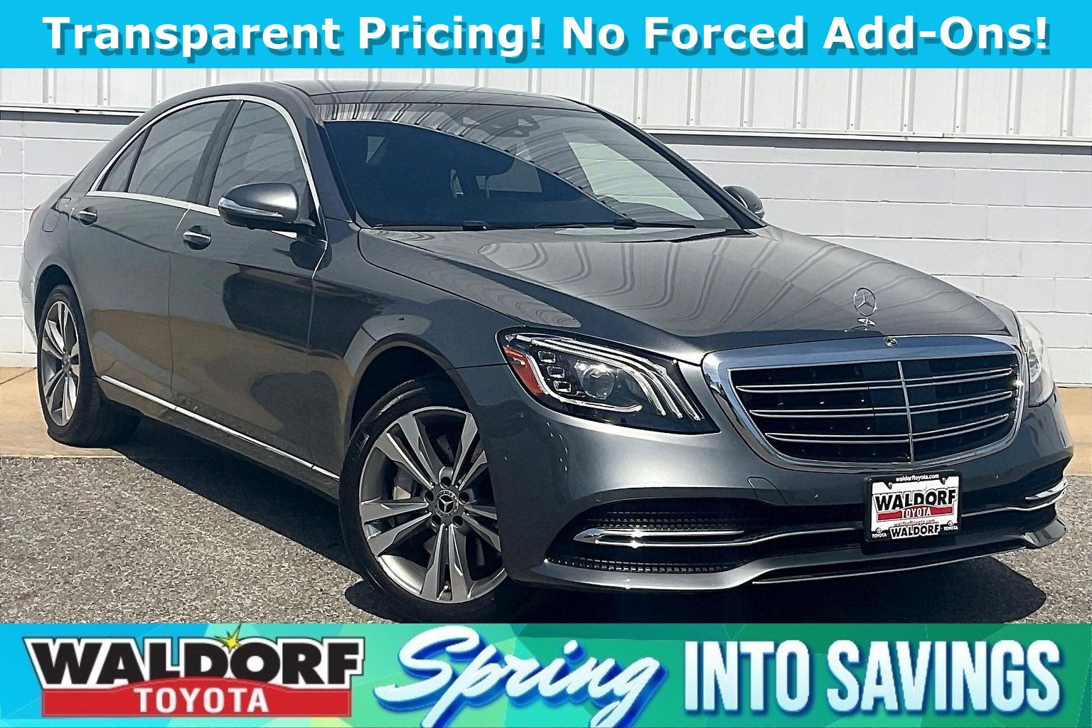 2019 Mercedes-Benz S-Class S 450