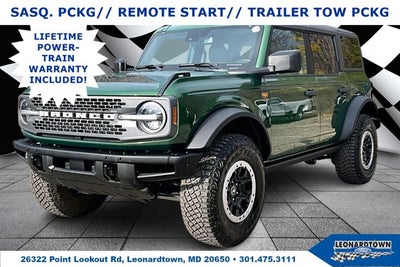 2024 Ford Bronco Badlands SASQUATCH