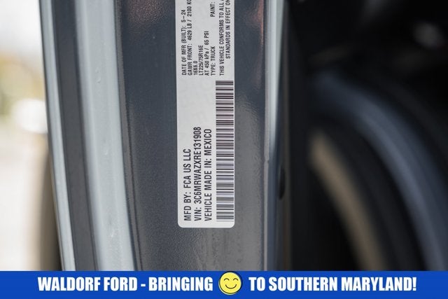 2024 RAM ProMaster Delivery Van BEV 350