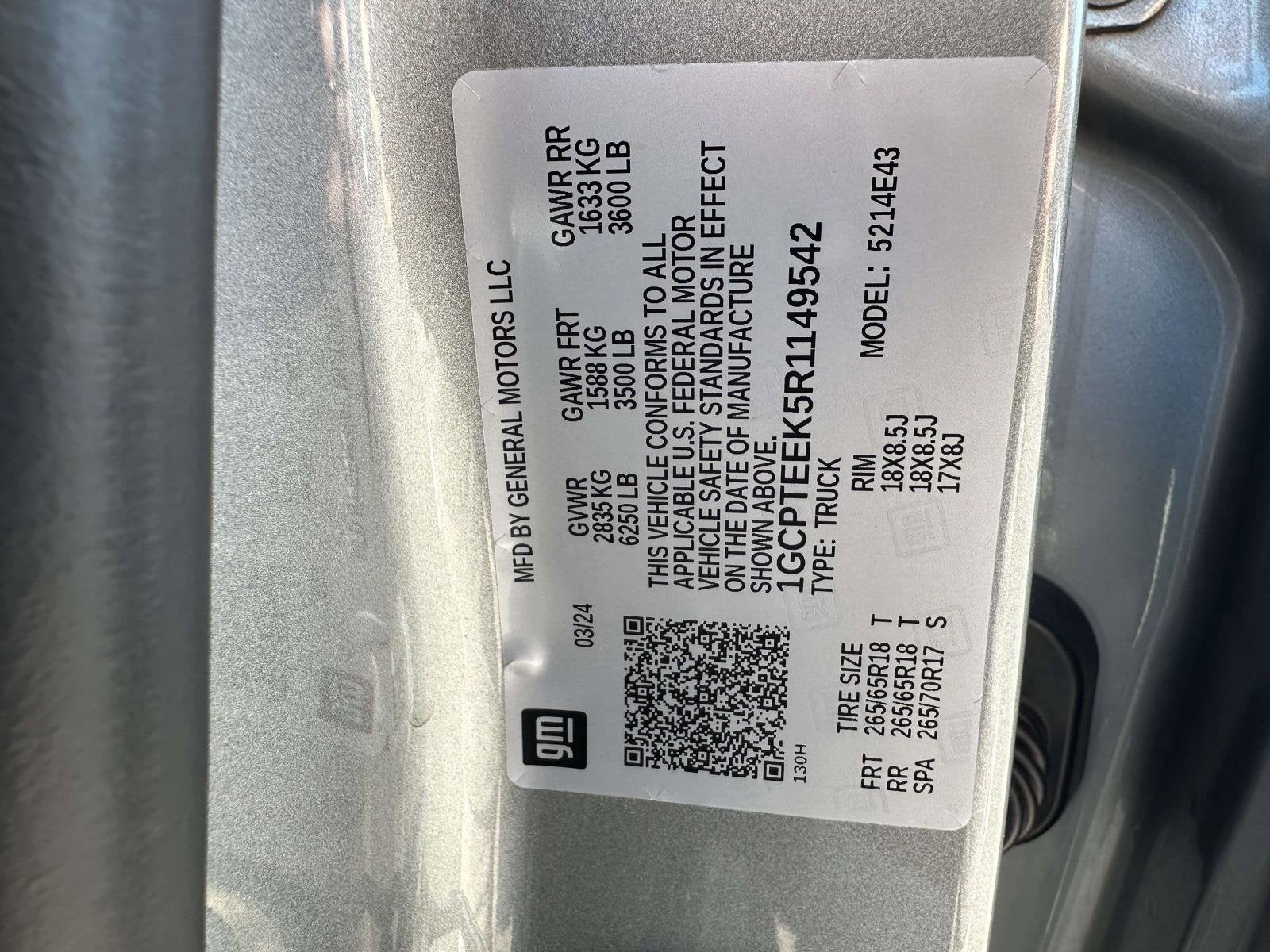 2024 Chevrolet Colorado Trail Boss