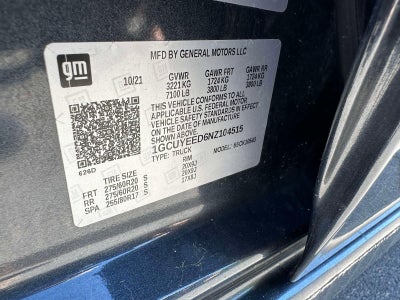 2022 Chevrolet Silverado 1500 LTD RST