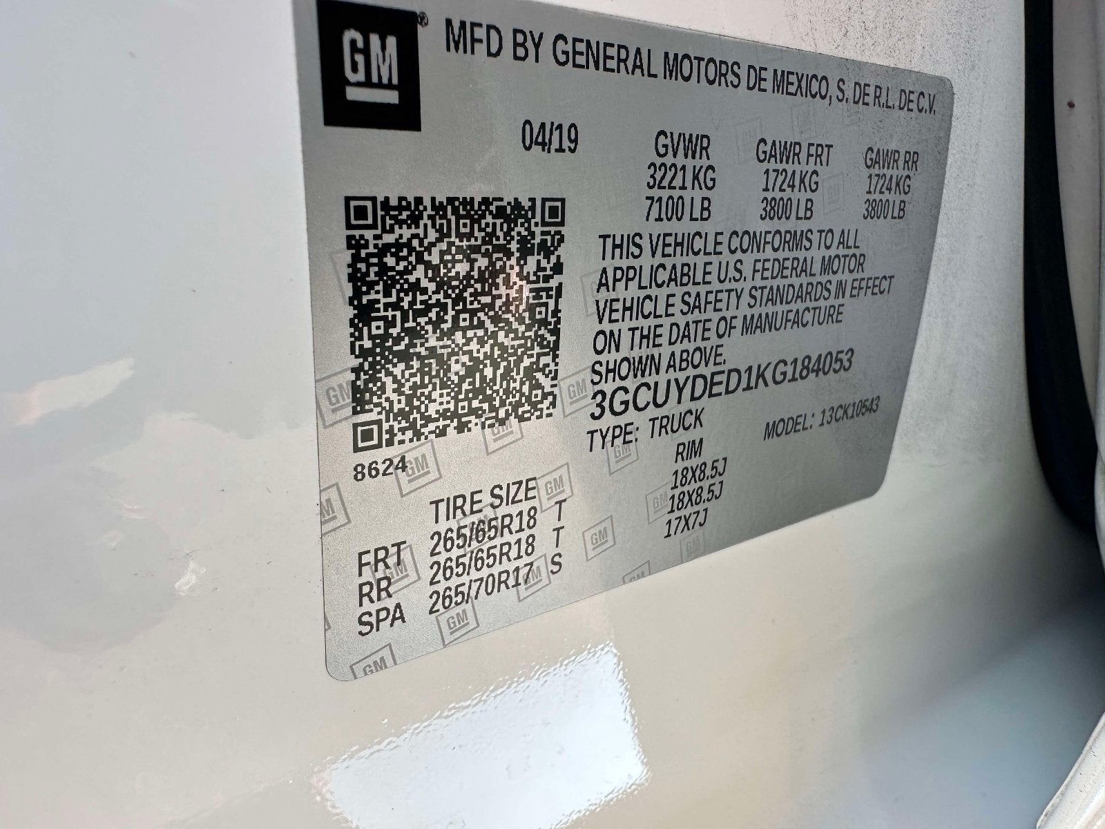 2019 Chevrolet Silverado 1500 LT