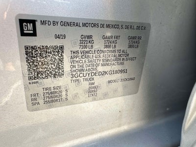 2019 Chevrolet Silverado 1500 LT
