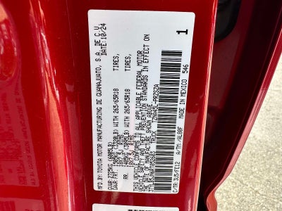 2024 Toyota Tacoma 4WD SR5
