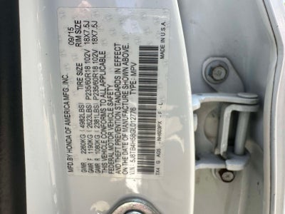 2016 Acura RDX Tech Pkg