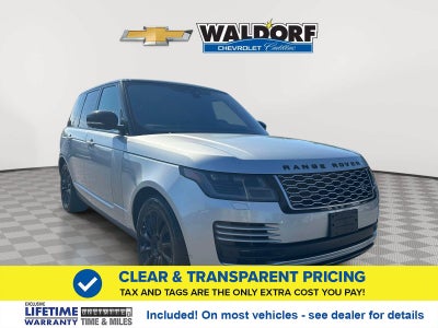 2020 Land Rover Range Rover HSE