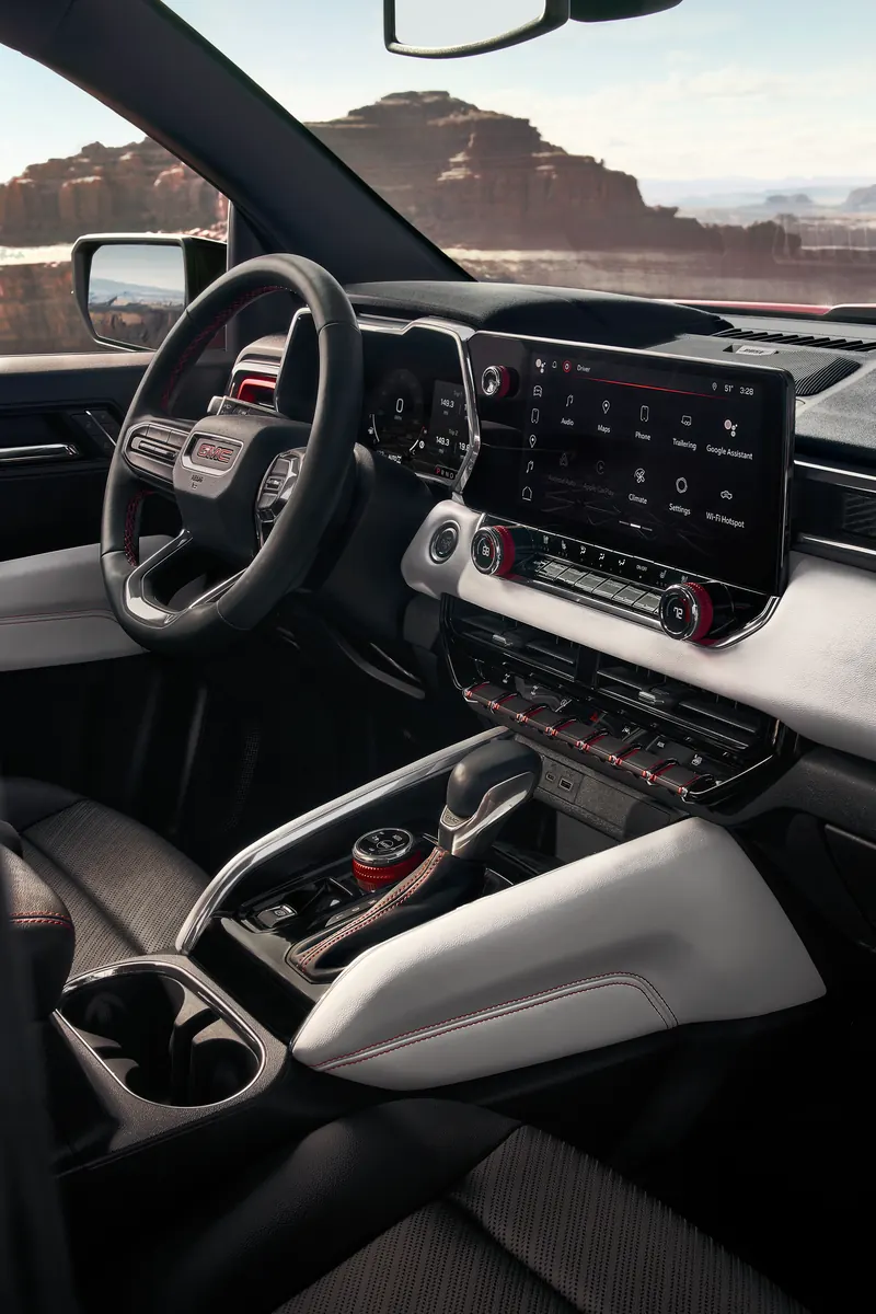 2026 GMC Canyon infotainment system at Lexington Park Buick GMC in CALIFORNIA MD